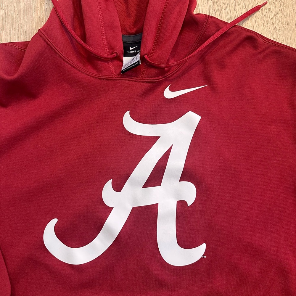 Alabama Crimson Tide Nike Primetime Club Fleece Pullover Hoodie